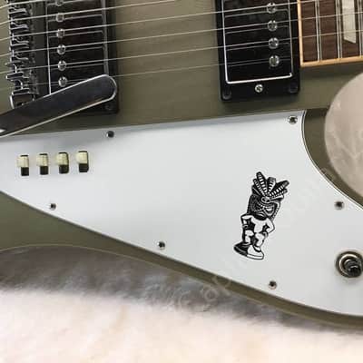 2013 Gibson - Elliot Easton Tikibird Firebird - gold mist poly - ID 5572 image 7