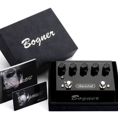 Bogner Uberschall - Distortion/Boost Pedal - Black Finish image 3