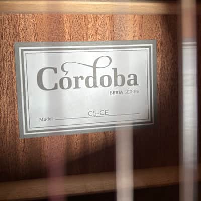 Cordoba C5-CE Classical with Electronics 2025 - Natural image 7