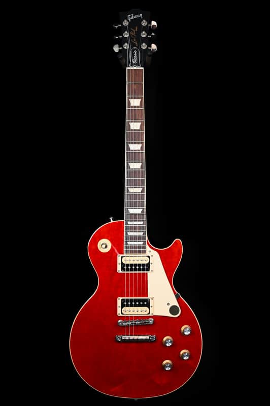Gibson Les Paul Classic from 2019 in Transparent Cherry with original Hardcase image 1