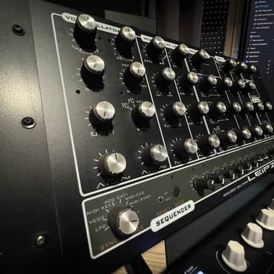 Analogue Solutions Leipzig-S Analog Monosynth with Sequencer 2010s - Black image 2