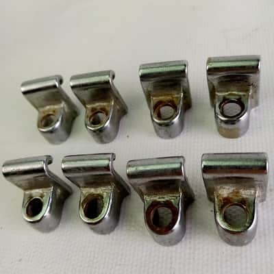 Ludwig/Leedy 1+ Chrome Tension T-Rod Clip Single-Flange Rim Floor/Tom/Snare Drum image 5