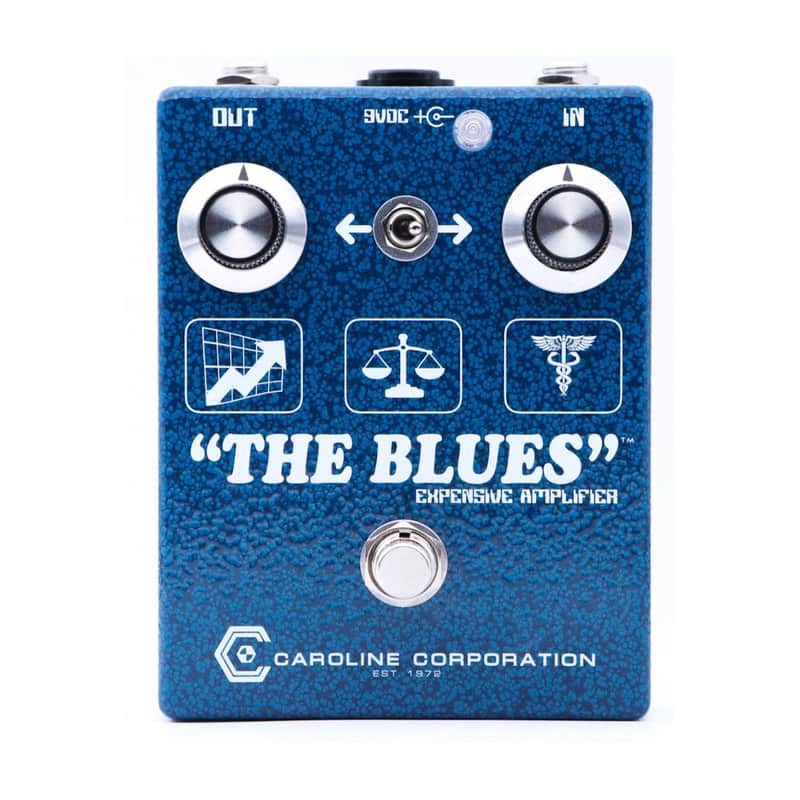 Caroline Guitar Company The Blues "Expensive Amplifier" Pedal - Blue image 1