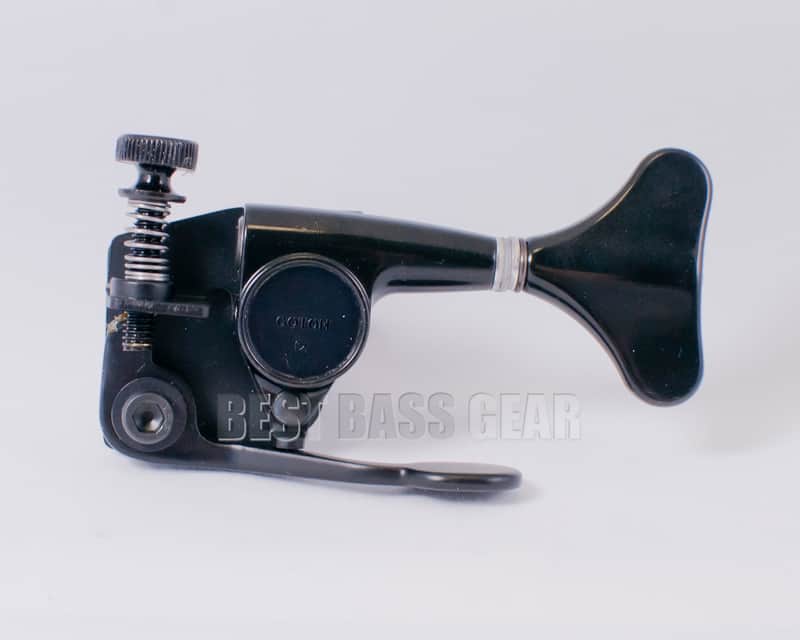 Hipshot Bass Xtender GB7 Black Bass Side image 1