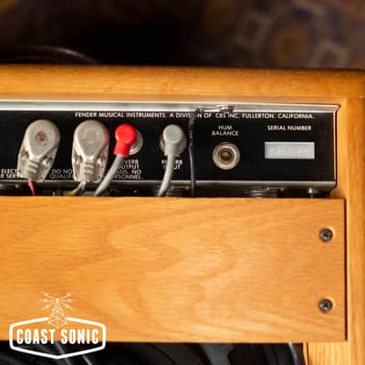 RARE 1984 Fender Super Champ Pro Paul Rivera Solid Oak Cabinet image 12