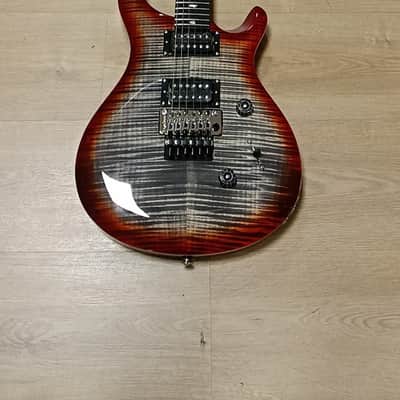 PRS SE Floyd Custom 24 - Charcoal Cherry Burst image 1