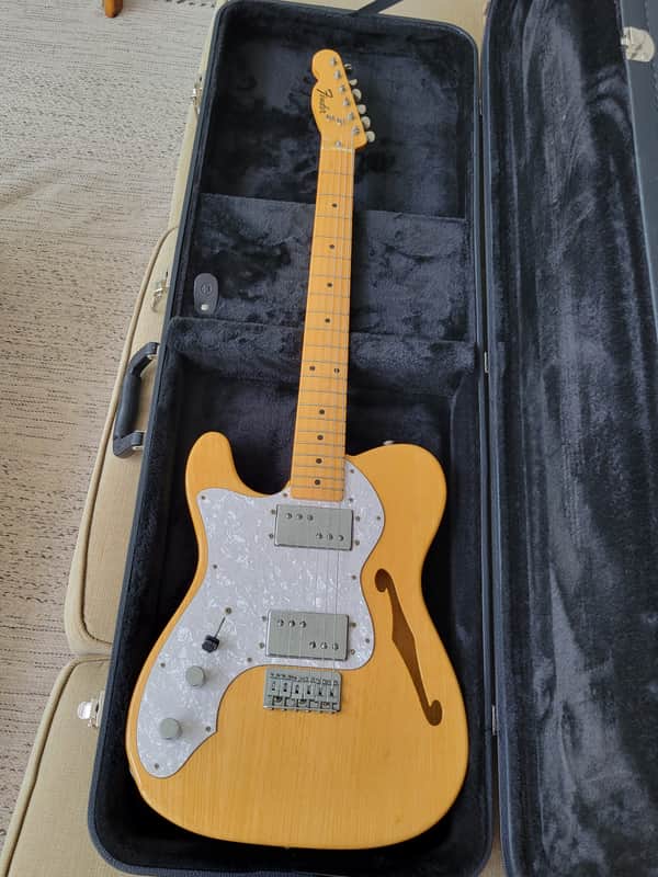 Lefty Fender Thinline Telecaster Japan TN-72 CIJ left handed 2006-08 Crafted In Japan image 1