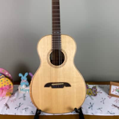 Alvarez Artist AP710EAR Parlor Acoustic-Electric Guitar - Natural image 1