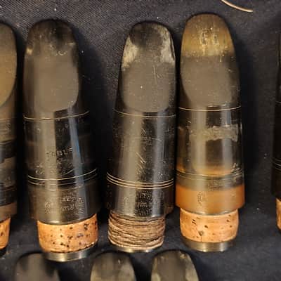 39 Clarinet Mouthpieces Buffet Crampon Low Logo (Chedeville) Rare Good State image 10