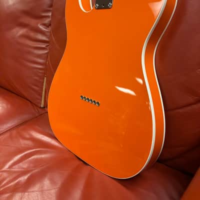 Fender Limited Edition Parallel Universe Series Deluxe Thinline Super Telecaster Orange image 17