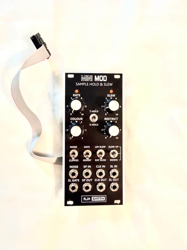 AJH Synth Mini mod sample hold & slew 2020 - Black Aluminum image 1