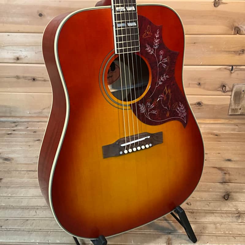 Epiphone Hummingbird Standard Acoustic Guitar - Cherry Sunburst image 1