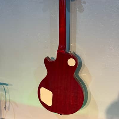 Epiphone Les Paul 1960 Tribute 2009-2010 - Faded Cherry Sunburst image 3