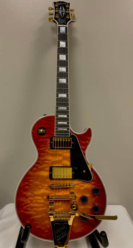Gibson Custom Shop Special Order Les Paul Custom Figured image 1