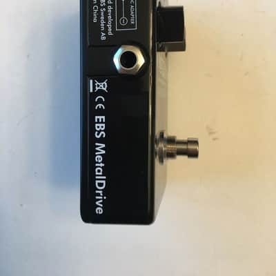 EBS Metaldrive Metal Drive Distortion Studio Edition Guitar Effect Pedal + Box image 4