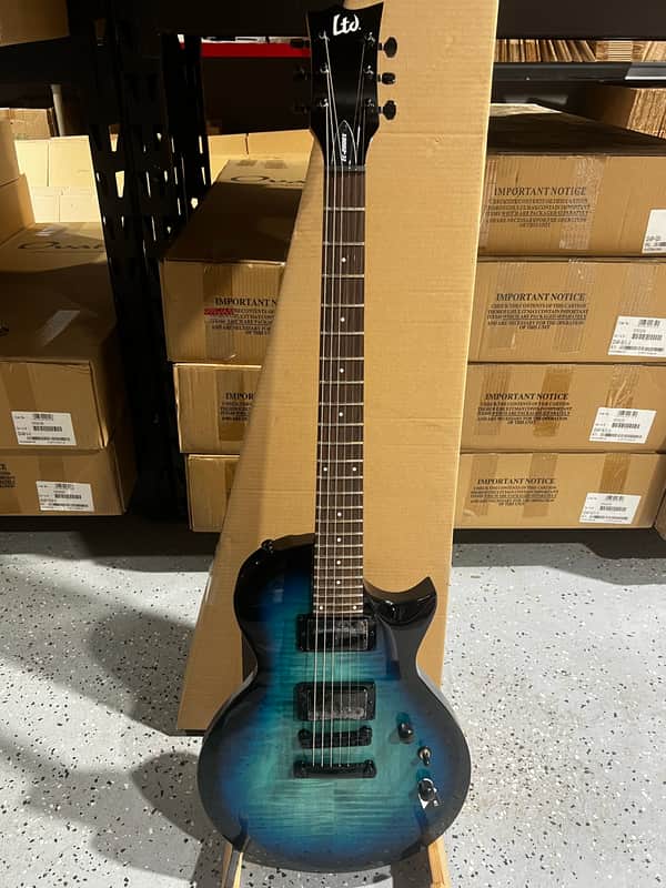 ESP LTD EC-200DX Electric Guitar - Blue Burst image 1