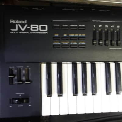 Roland JV-80 61-Key Multi-Timbral Synthesizer 1992 - 1994 - Black
