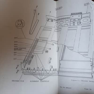 Service Manual for Vistek Electronics Ltd PAL  Varicomb Decoder Type V4021 1987 image 6