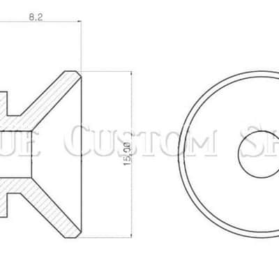 True Custom Shop® Original Vintage-Style Chrome Strap Buttons for Fender Stratocaster & Telecaster image 5