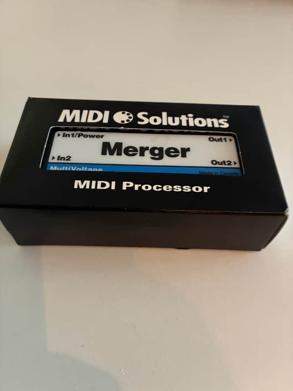 MIDI Solutions Merger 2-In/1-Out MIDI Merger