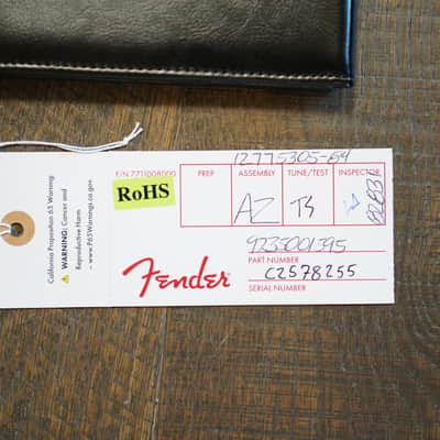 2024 Fender Custom Shop '68 Jazz Bass Relic Electric Bass Aged Black + COA OHSC image 9