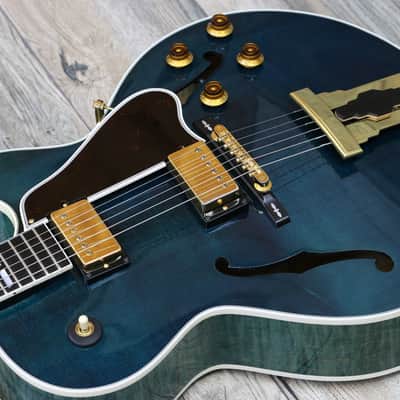 One of a Kind! Gibson L-4 CES Master Model Custom Shop 1997 Turqoise + OHSC! image 4