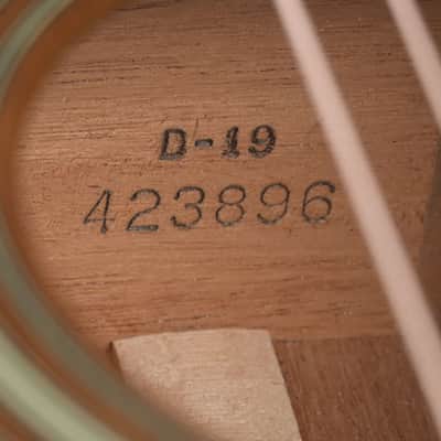 Martin D-19 1980 - Excellent & All-Original Condition! image 14