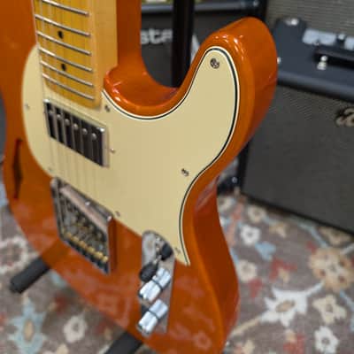G&L Tribute Series ASAT Classic Bluesboy Semi-Hollow with Maple Fretboard 2026 - Clear Orange image 11