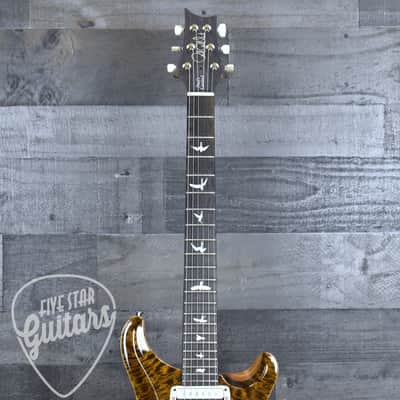 Mint PRS Paul's Guitar Limited Mango Top - Tiger Eye with Hardshell Case image 4