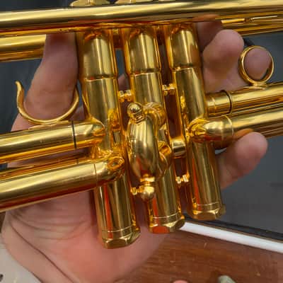Schilke HC1 Handcraft Bb Trumpet | Anderson Double Gold Plate | Ex-Trent Austin Collection image 5