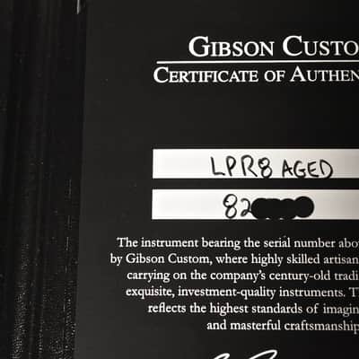 2012 Gibson Les Paul 1958 Custom Shop 58 Historic R8 AGED Washed Cherry image 10