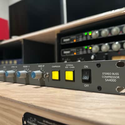 Stam Audio SA-4000 Stereo Bus Compressor with Carnhill Transformer Switch (Serial #00888) image 3