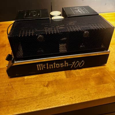 Mclntosh MC100 100-Watt Mono Solid State "Super Rare" Amplifier - Great As a Clean Guitar Amp 1970-74 image 1