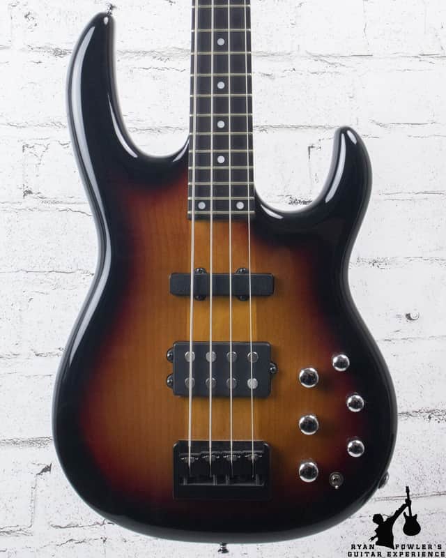 Carvin LB70 24-Fret Piezo  Sunburst Electric Bass w/ OHSC image 1