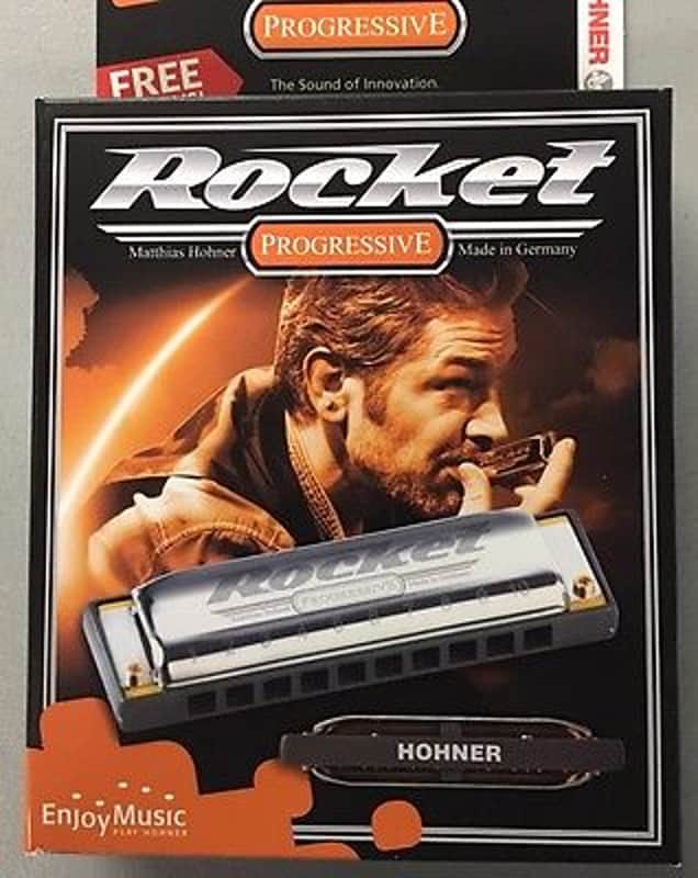 Hohner M2013BX-D Progressive Series Rocket Harmonica - Key of D image 1