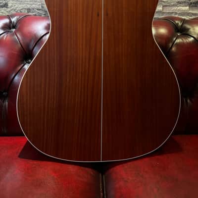 Cort GA5F-BW NS Grand Regal Series Solid Red Cedar/Australian Blackwood Grand Auditorium Cutaway with Electronics - Natural Satin image 11