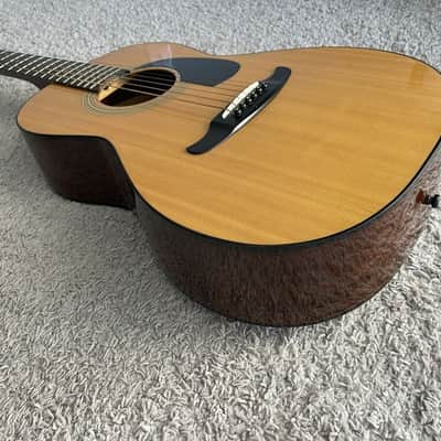Fender Avalon California Series 1985-1992 MIK Natural Vintage Acoustic Guitar image 5
