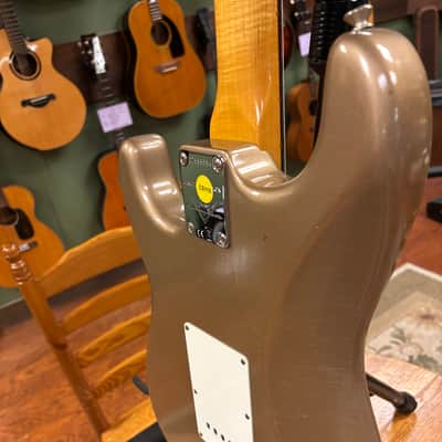 2017 Fender Custom Shop NAMM LTD Vintage Custom '59 Stratocaster Reissue Relic Faded/Aged Shoreline Gold image 16