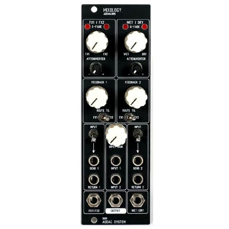 ADDAC System ADDAC815 Mixology Dual Effect Chain Router & Feedbacker Module image 1