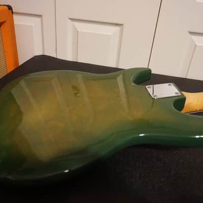 Peavey Fury 1983 Green Clover Custom Finish Super Ferrite Pickup Vintage Made in USA Maple Neck MIA image 13