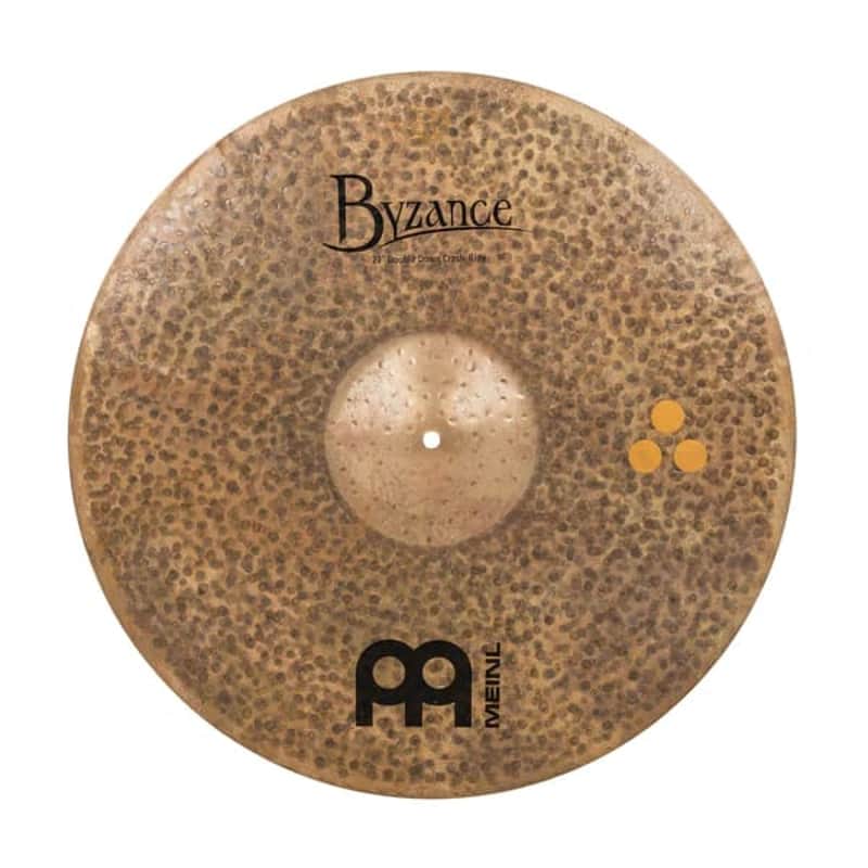 Meinl 21” Byzance Dark Double Down Crash-Ride (Matt Halpern) | Reverb