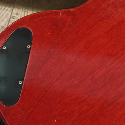 Vintage! 1962 Gibson EB-0 w/ OG Bakelite PUP Electric Bass Cherry Red + HSC image 14