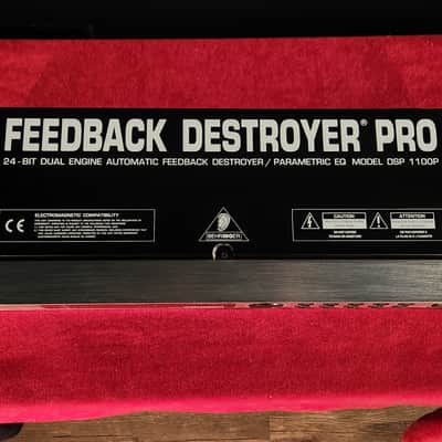 Behringer Feedback Destroyer Pro DSP1100P image 5