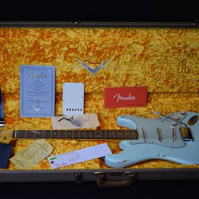 Fender Stratocaster Custom Shop Relic 2017 - sonic blue image 17