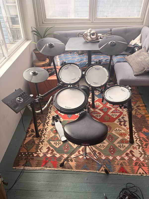 その他 V-Drums TD-17KV-S VH-11 Custom 3Cymbal Roland TD-11K V-Compact Series Electronic Drum Kit with MDS-4V