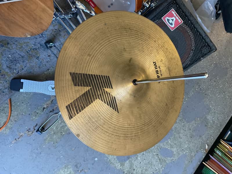 Zildjian 13" K top hi hat image 1