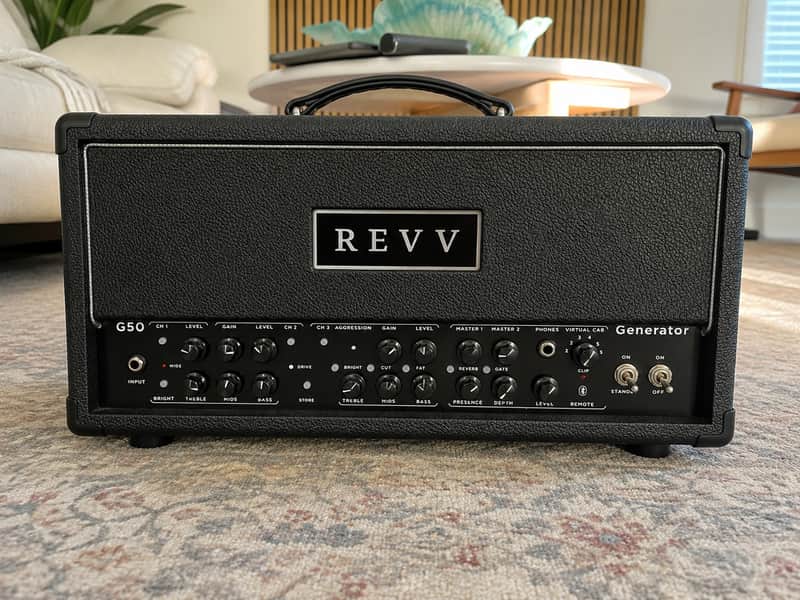 REVV Generator G50 3-Channel 50-Watt Guitar Amp Head