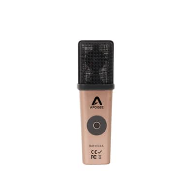 OPEN BOX SPECIAL - Apogee Hype MiC USB Microphone with Headphone Output and Analog Compression - Black / Champagne image 2