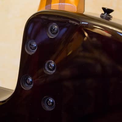 EPIPHONE ZENITH FRETLESS BASS, RARE AND BEAUTIFUL! semi-acoustic image 6