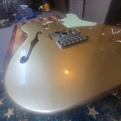 Squier FSR CABRONITA THINLINE TELECASTER - SHORELINE GOLD image 3